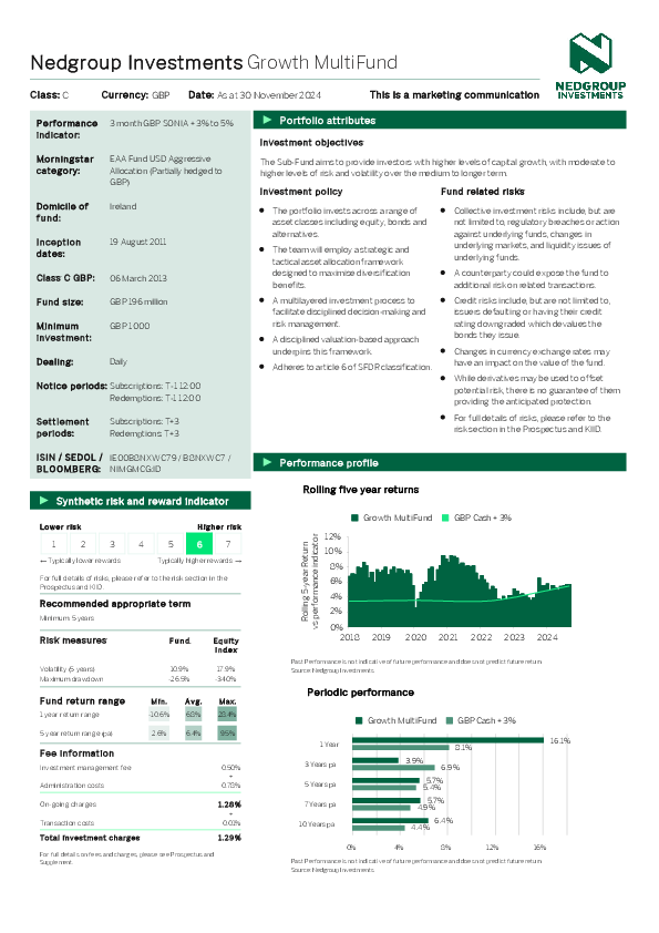 Nedgroup Investments – Growth multifund class c