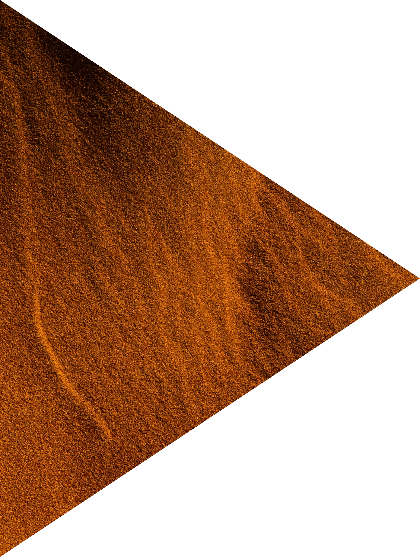 Close up orange sand texture