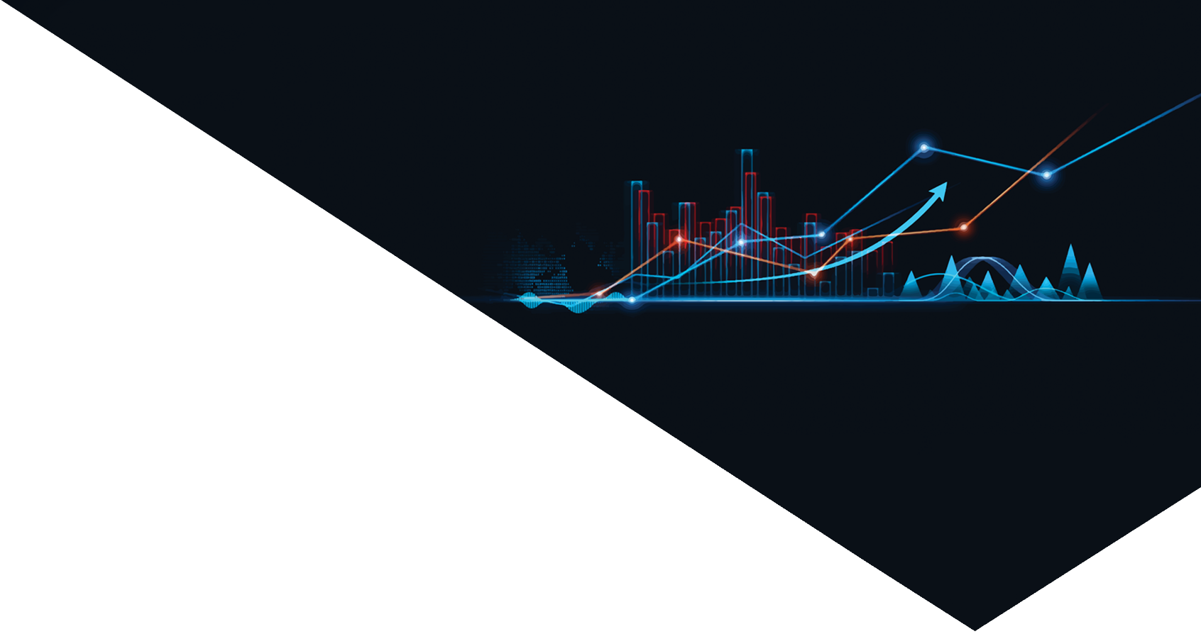 Business growth plan and strategy, financial and investment concept.