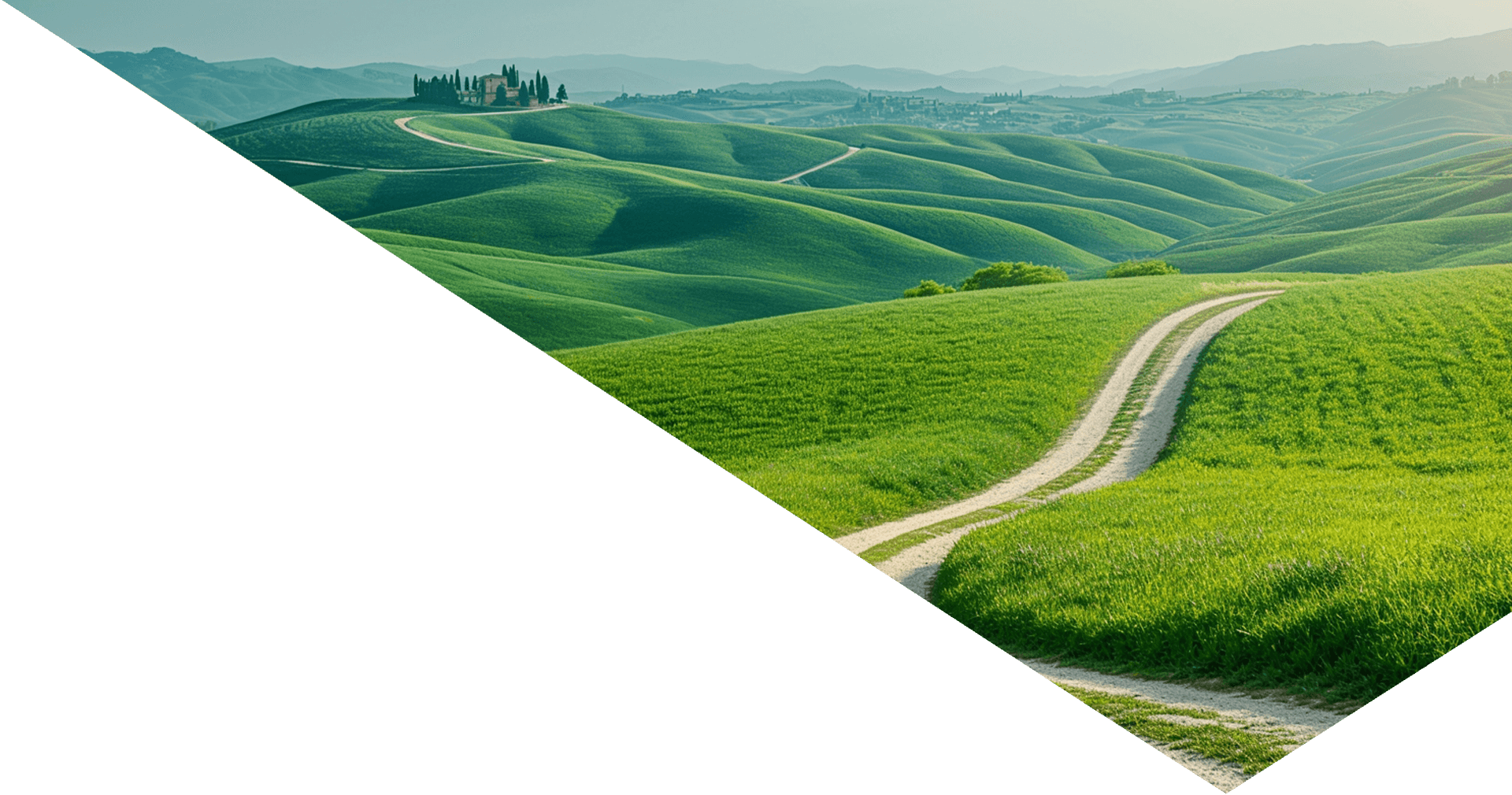 a-mortgage-solution-for-a-couple-purchasing-and-renovating-a-new-home-header-greem-landscape-with-a-road-in-the-middle