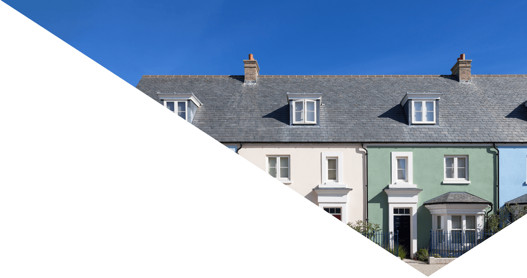 UK Colourful houses