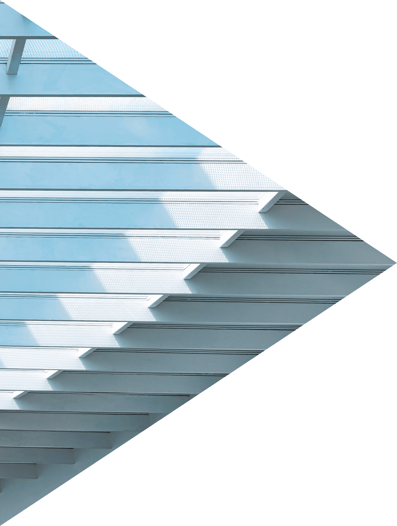 close up to a metal roof