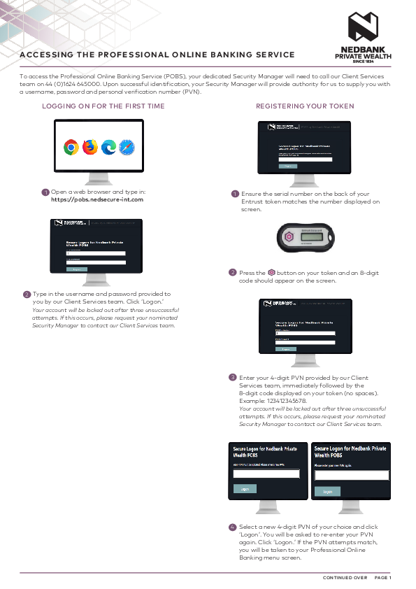 How to log on user guide